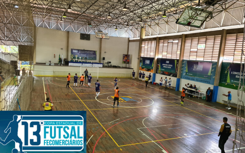 Equipe de Futsal participou da Copa da Fecomerciários